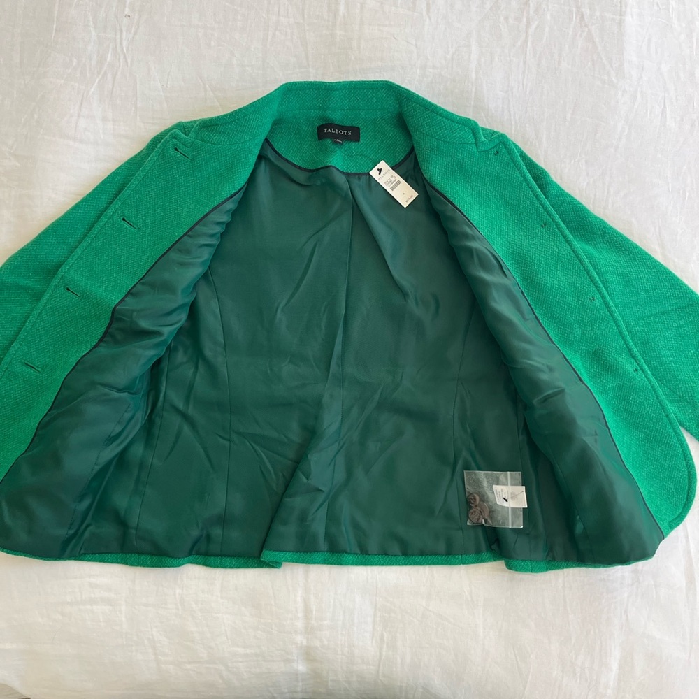 Talbots Green Women's Blazer - Picture 6 of 13